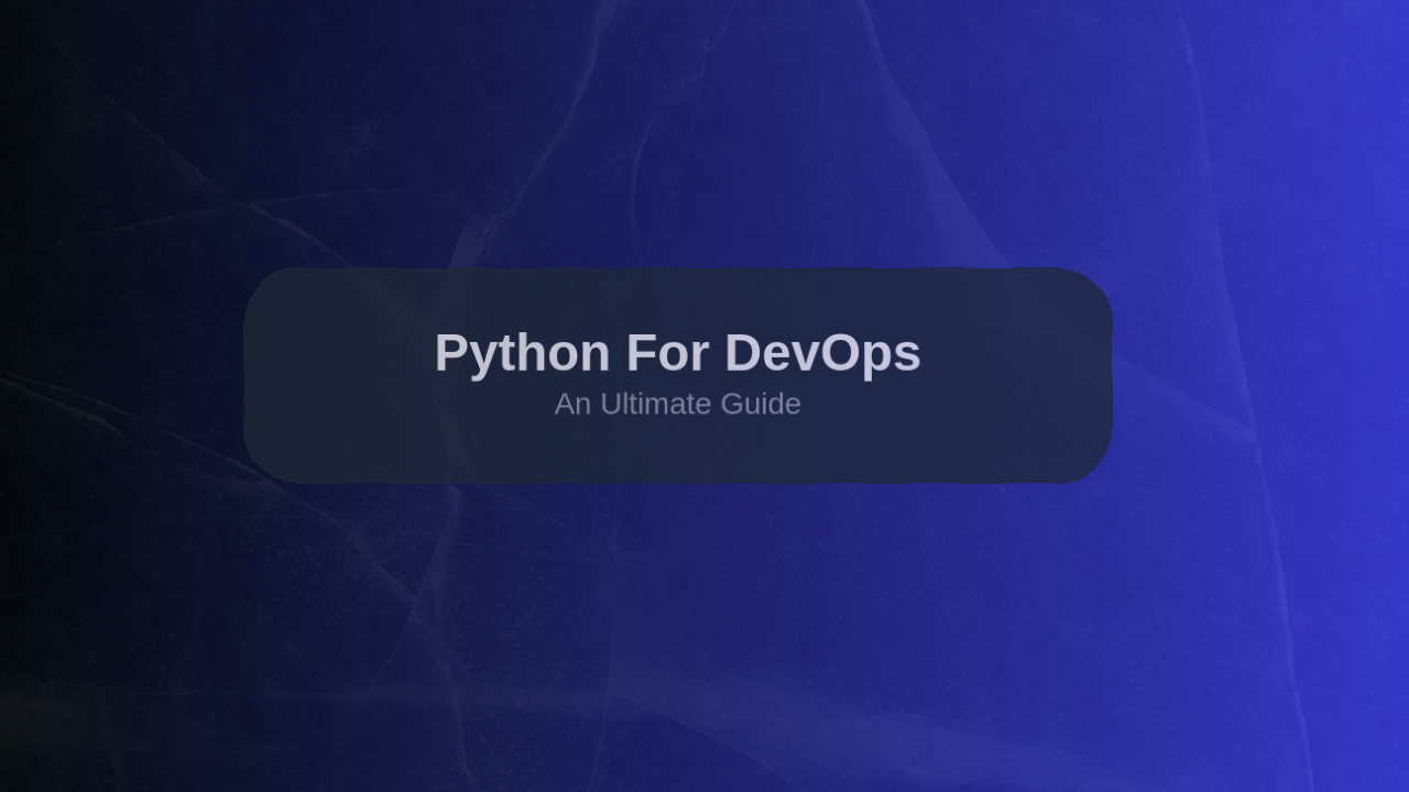 python for devops